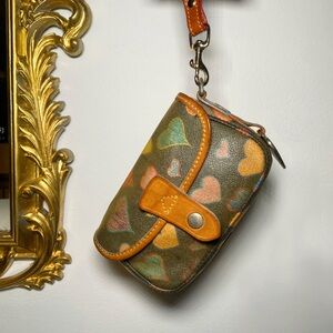 Dooney and Bourke Heart wristlet